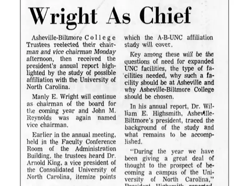 1967-1968 Highsmith Report News Citizen-Times July 1968